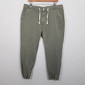 DL1961 Twill Jogger Green Size 33